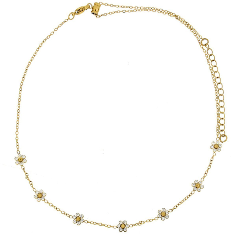 COLLANA NAYERA CM 40+5 IN ACCIAIO