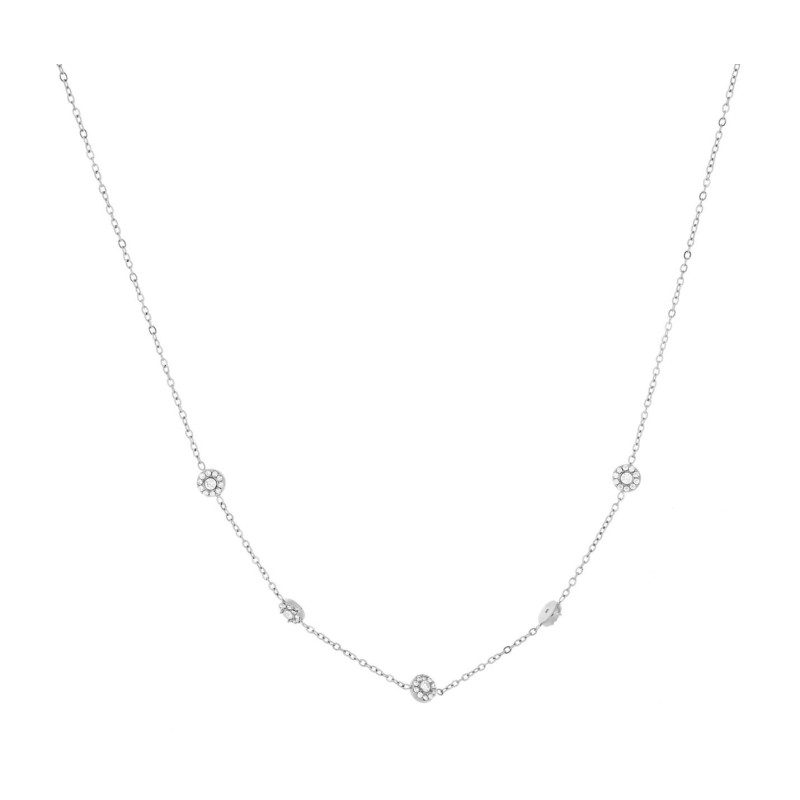 COLLANA NAYERA CM 40+5 IN ACCIAIO