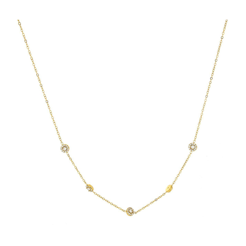 COLLANA NAYERA CM 40+5 IN ACCIAIO