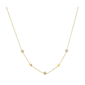 COLLANA NAYERA CM 40+5 IN ACCIAIO