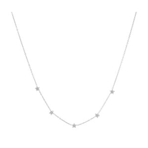 COLLANA NAYERA CM 40+5 IN ACCIAIO