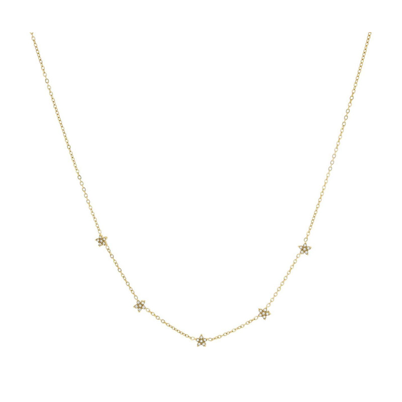 COLLANA NAYERA CM 40+5 IN ACCIAIO