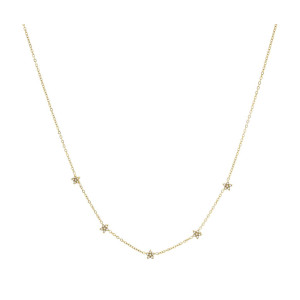 COLLANA NAYERA CM 40+5 IN ACCIAIO