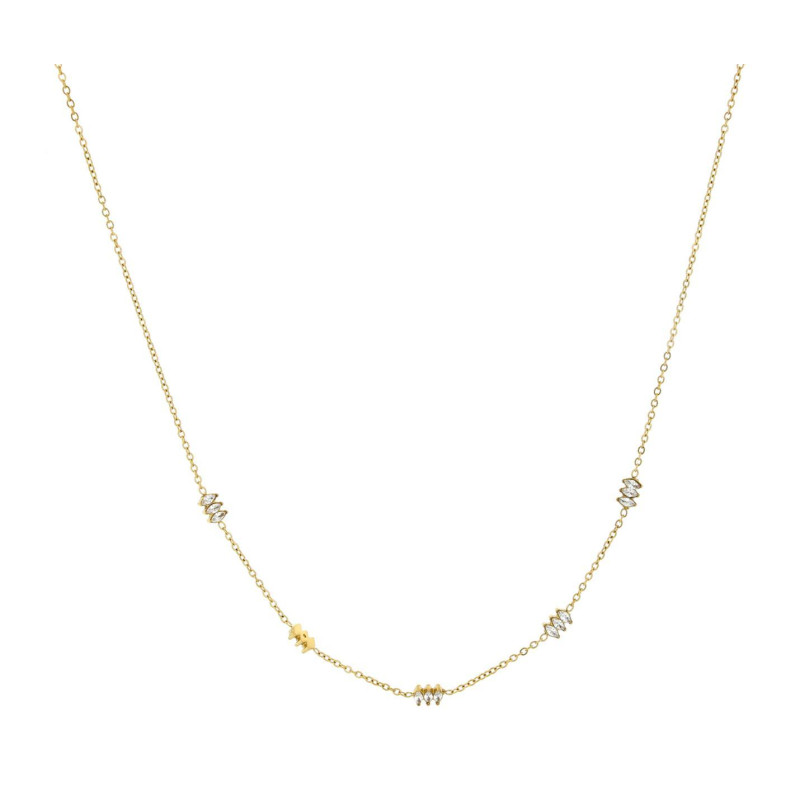 COLLANA NAYERA CM 40+5 IN ACCIAIO