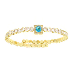 BRACCIALE CANNES MM 9 IN OTTONE