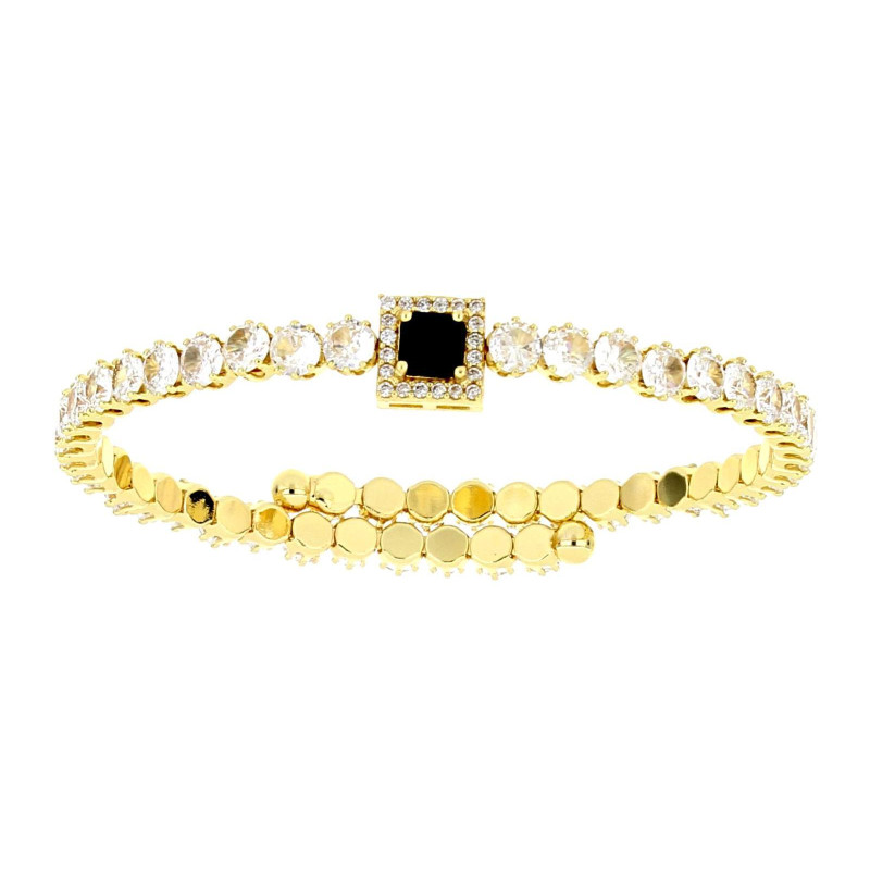 BRACCIALE CANNES MM 9 IN OTTONE