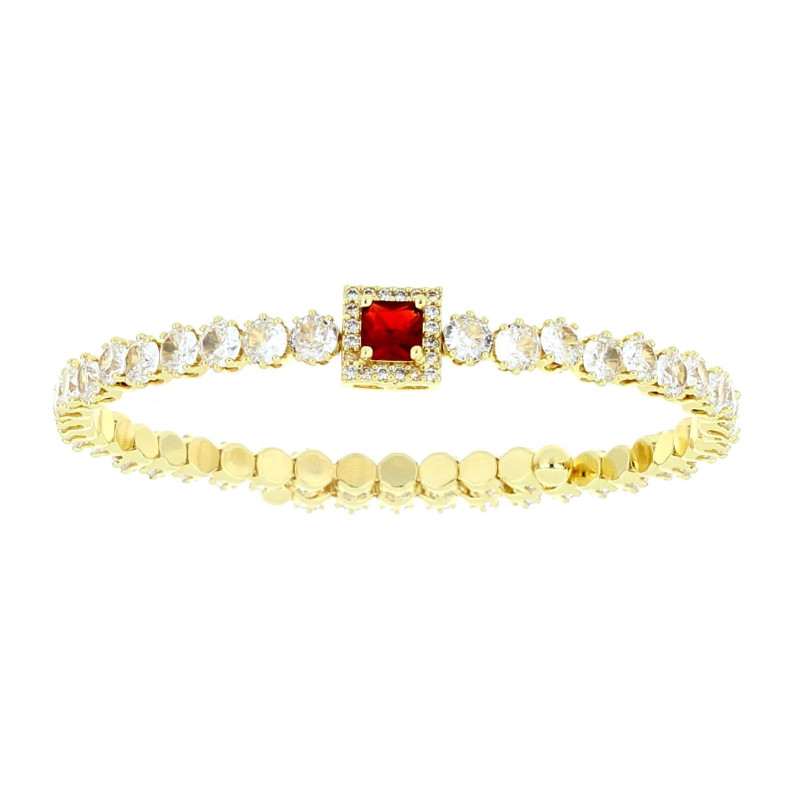 BRACCIALE CANNES MM 9 IN OTTONE