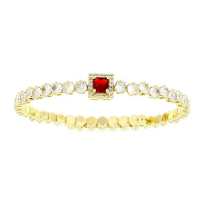 BRACCIALE CANNES MM 9 IN OTTONE