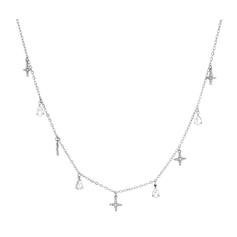 COLLANA NAYERA CM 40+5 IN ACCIAIO
