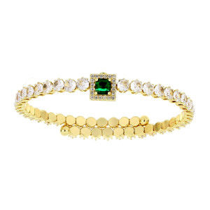 BRACCIALE CANNES MM 9 IN OTTONE