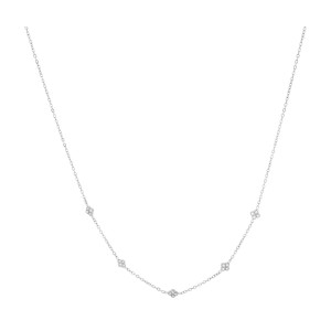 COLLANA NAYERA CM 40+5 IN ACCIAIO