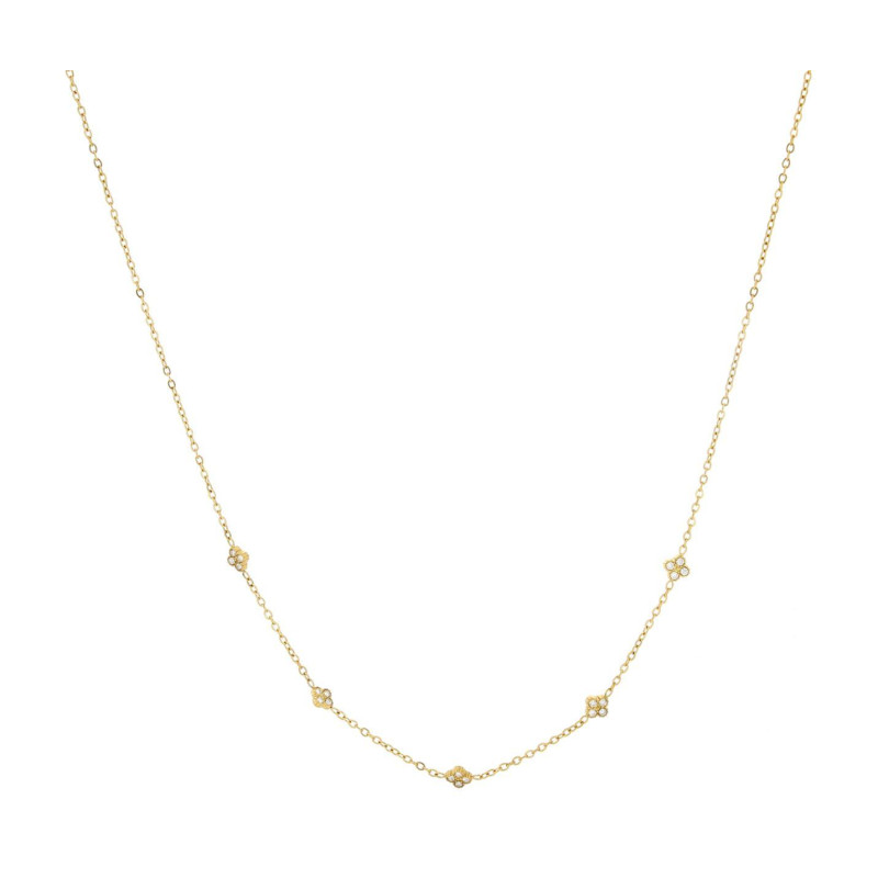 COLLANA NAYERA CM 40+5 IN ACCIAIO
