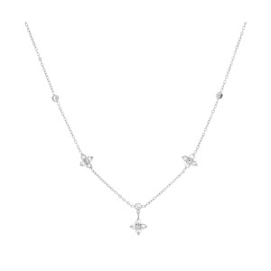 COLLANA NAYERA CM 40+5 IN ACCIAIO