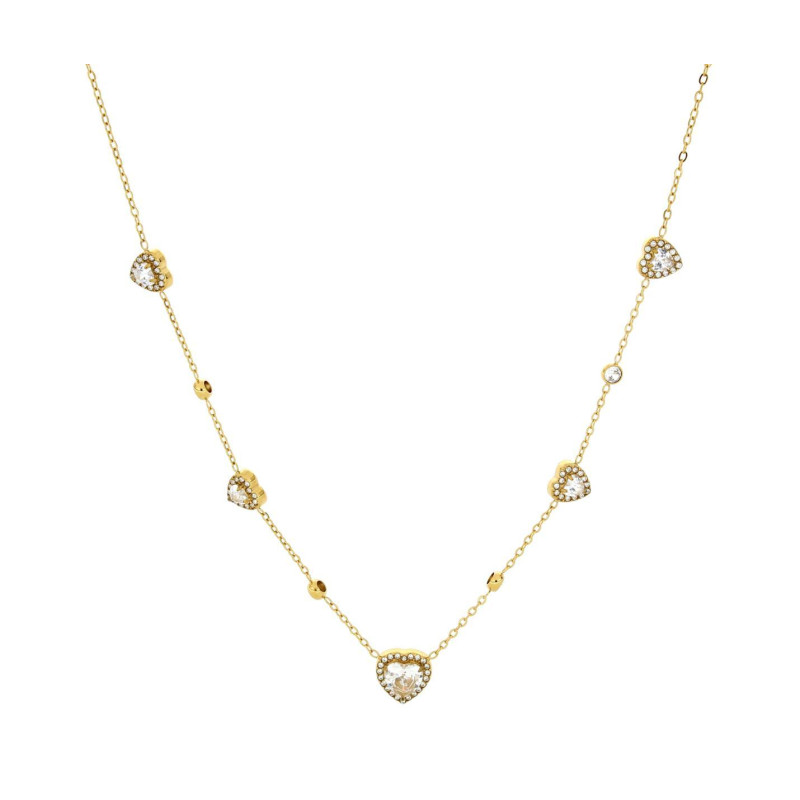 COLLANA NAYERA CM 40+5 IN ACCIAIO