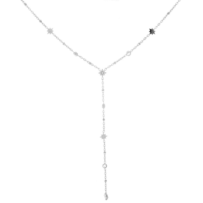 COLLANA NAYERA CM 40+5 IN ACCIAIO