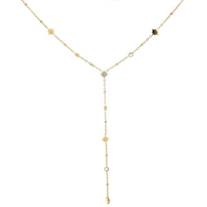 COLLANA NAYERA CM 40+5 IN ACCIAIO