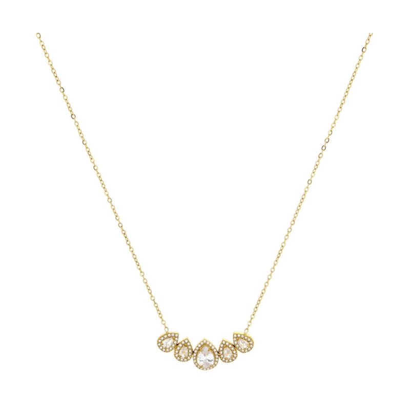 COLLANA NAYERA CM 40+5 IN ACCIAIO