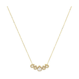 COLLANA NAYERA CM 40+5 IN ACCIAIO
