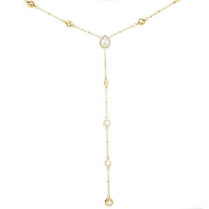 COLLANA NAYERA CM 42+5 IN ACCIAIO