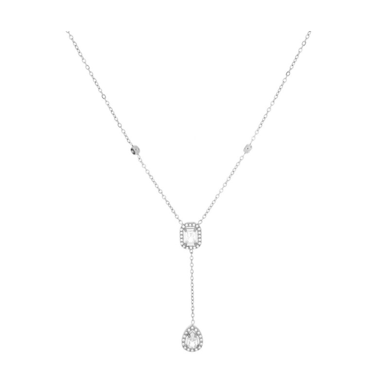 COLLANA NAYERA CM 40+5 IN ACCIAIO