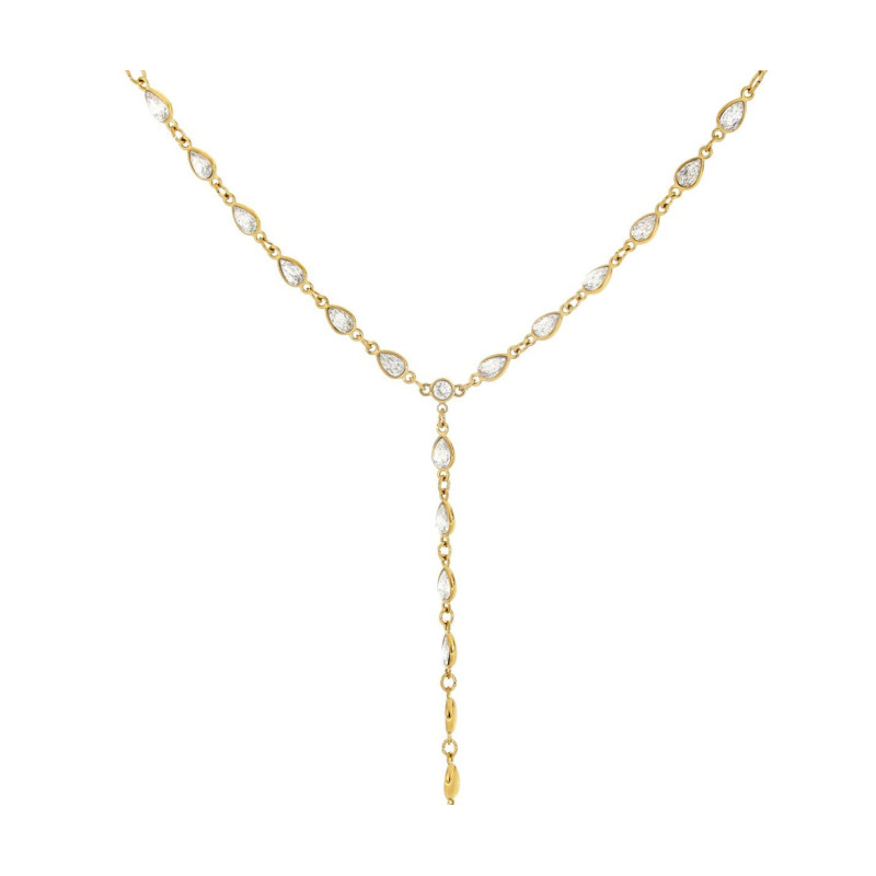 COLLANA NAYERA CM 41+5 IN ACCIAIO