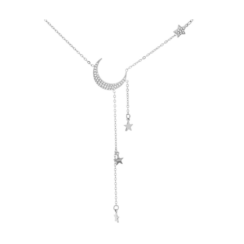 COLLANA NAYERA CM 40+5 IN ACCIAIO