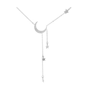 COLLANA NAYERA CM 40+5 IN ACCIAIO