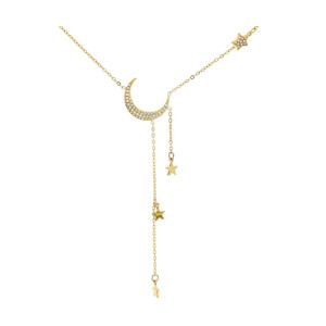 COLLANA NAYERA CM 40+5 IN ACCIAIO