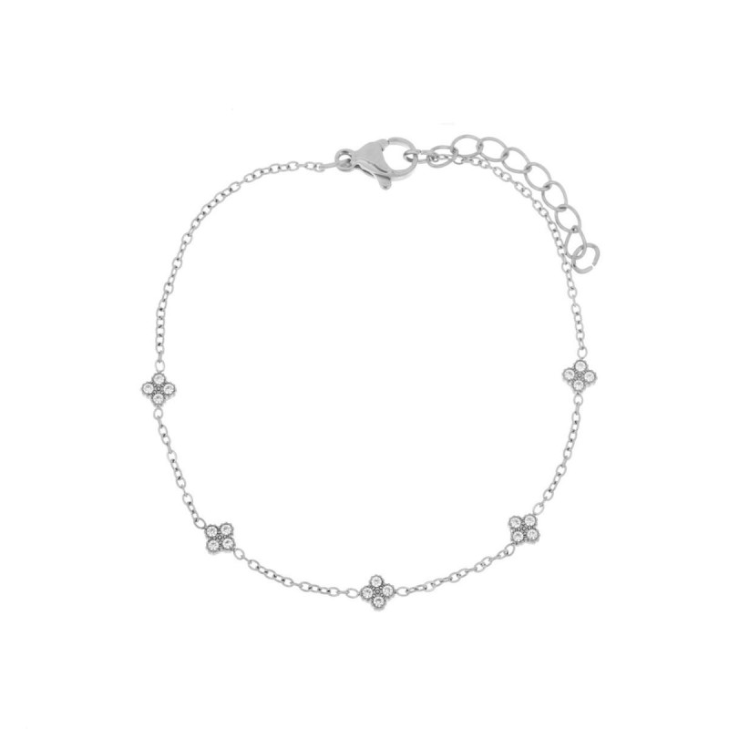 BRACCIALE NAYERA CM 16+3 IN ACCIAIO