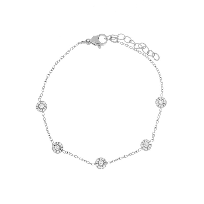 BRACCIALE NAYERA CM 15+3 IN ACCIAIO