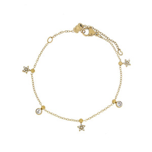 BRACCIALE NAYERA CM 18+5 IN ACCIAIO