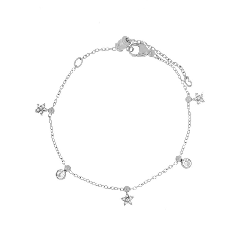 BRACCIALE NAYERA CM 18+5 IN ACCIAIO