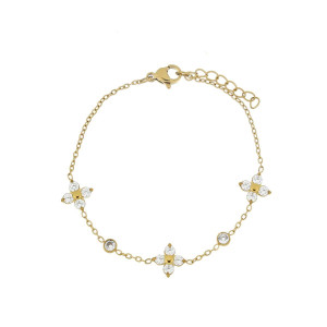 BRACCIALE NAYERA CM 16+3 IN ACCIAIO
