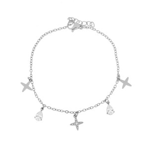 BRACCIALE NAYERA CM 16+4 IN ACCIAIO