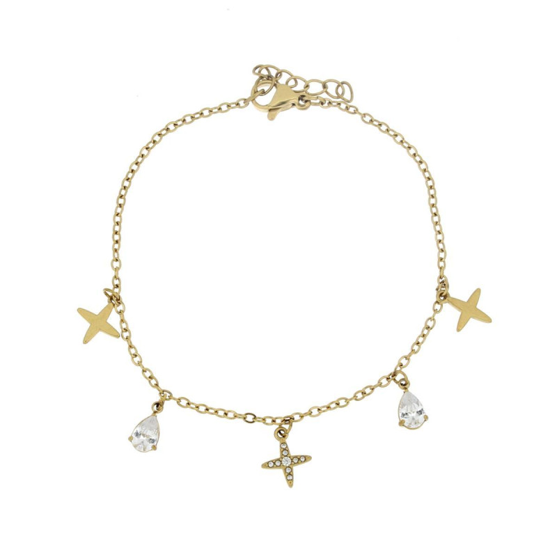 BRACCIALE NAYERA CM 16+4 IN ACCIAIO