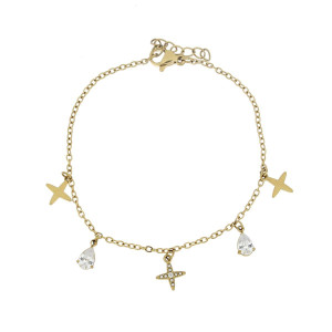 BRACCIALE NAYERA CM 16+4 IN ACCIAIO