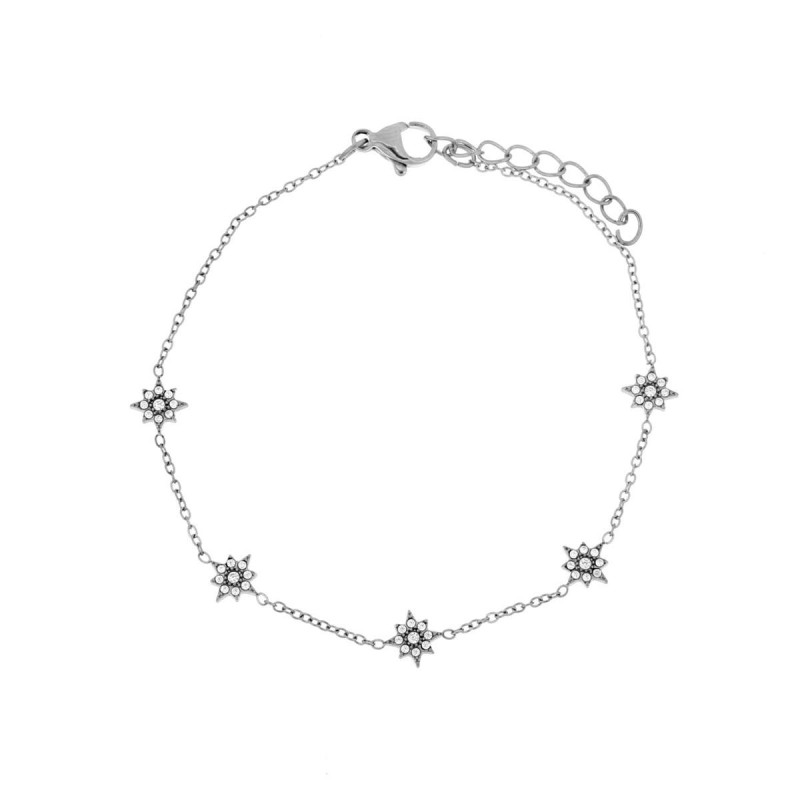 BRACCIALE NAYERA CM 17+3 IN ACCIAIO