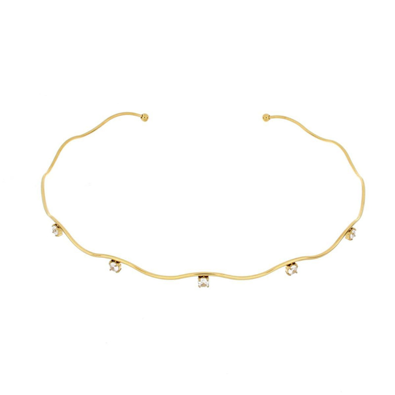 COLLANA REA IN ACCIAIO