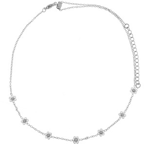 COLLANA NAYERA CM 40+5 IN ACCIAIO