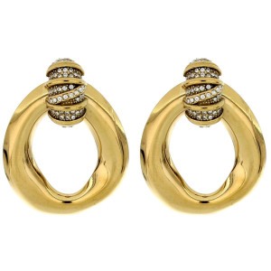ORECCHINI CIRCE MM 42 IN ACCIAIO