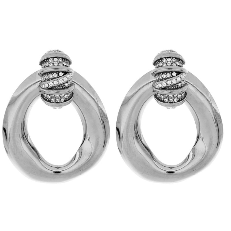 ORECCHINI CIRCE MM 42 IN ACCIAIO