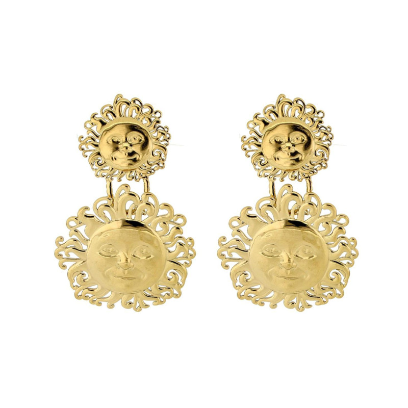 ORECCHINI CIRCE MM 55 IN ACCIAIO