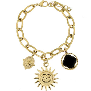 BRACCIALE "CLIO" CM 16+3 IN ACCIAIO