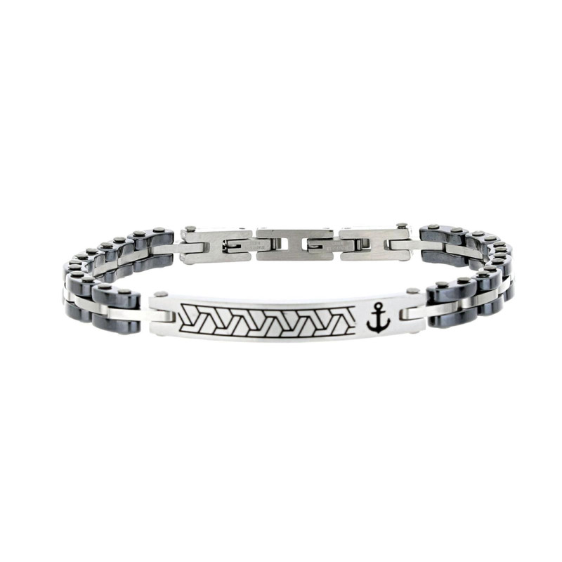 BRACCIALE CM 18 UOMO IN ACCIAIO