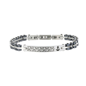 BRACCIALE CM 18 UOMO IN ACCIAIO