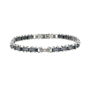 BRACCIALE CM 18 UOMO IN ACCIAIO