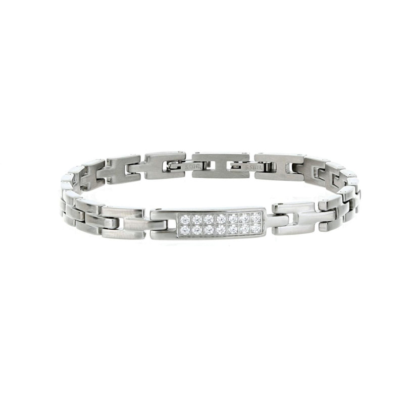 BRACCIALE CM 18 UOMO IN ACCIAIO