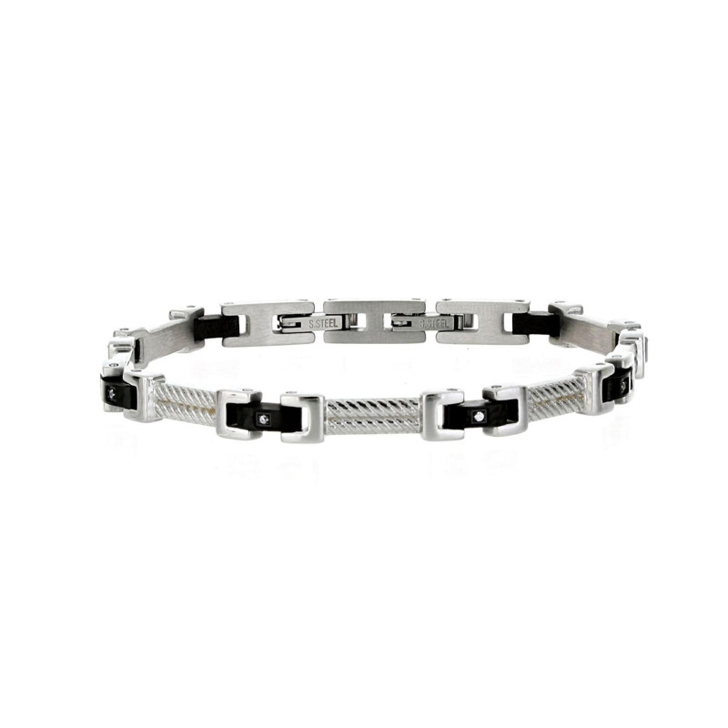 BRACCIALE CM 18 UOMO IN ACCIAIO