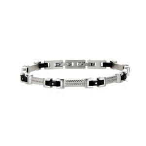 BRACCIALE CM 18 UOMO IN ACCIAIO