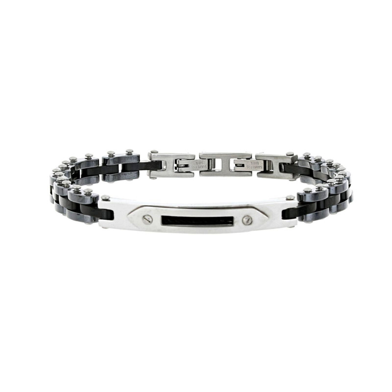 BRACCIALE CM 18 UOMO IN ACCIAIO